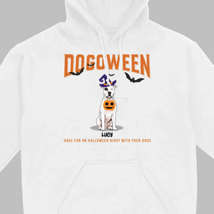 Personalized Dogoween T-Shirt | Custom Dog Halloween Tee - 89Prints
