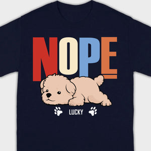 Custom Dog Breed Basic Tee, Personalized Pet Name T-Shirt - 89Prints