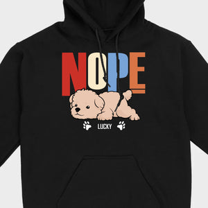 Custom Dog Breed Basic Tee, Personalized Pet Name T-Shirt - 89Prints