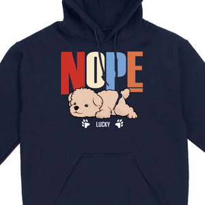 Custom Dog Breed Basic Tee, Personalized Pet Name T-Shirt - 89Prints