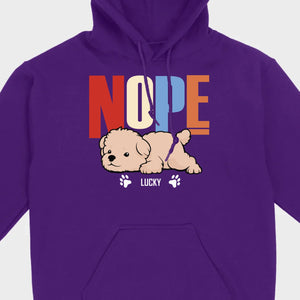 Custom Dog Breed Basic Tee, Personalized Pet Name T-Shirt - 89Prints