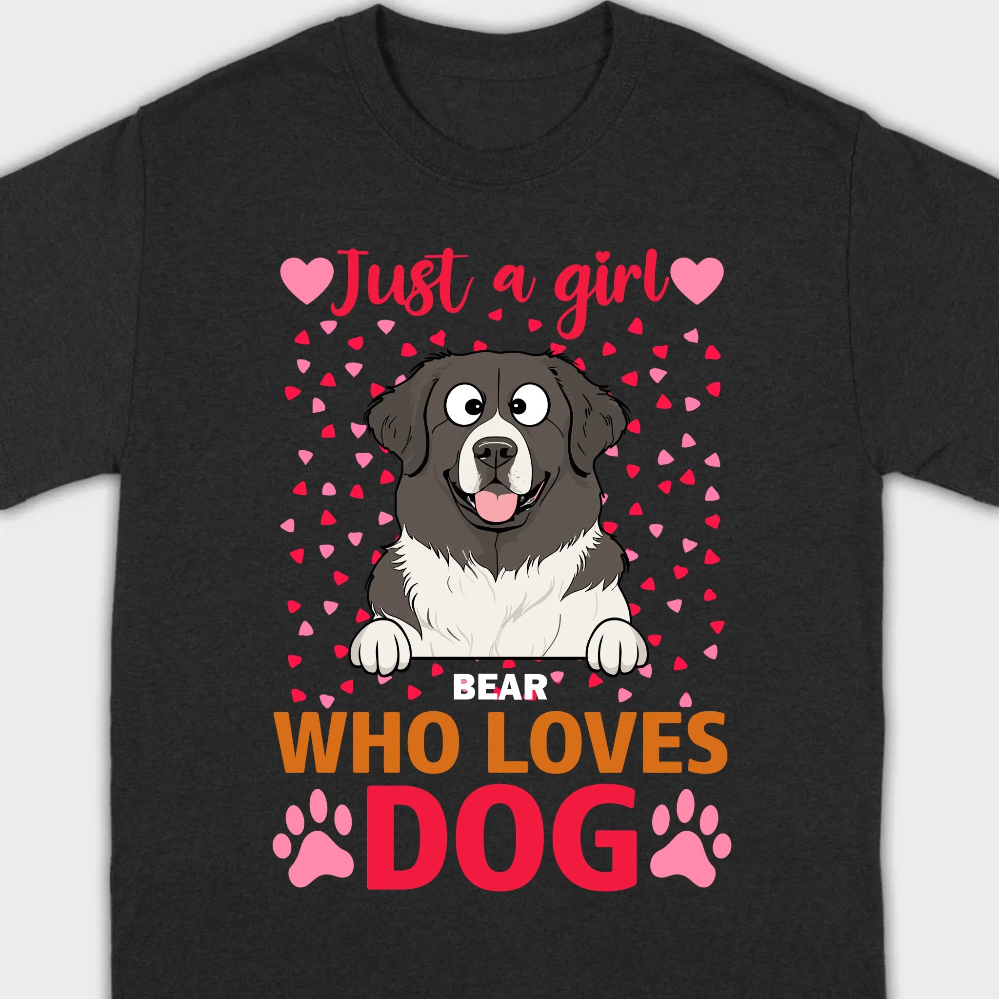 Dog Lover T Shirt Design With 