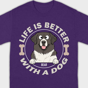 Funny Dog Lover T Shirts With 