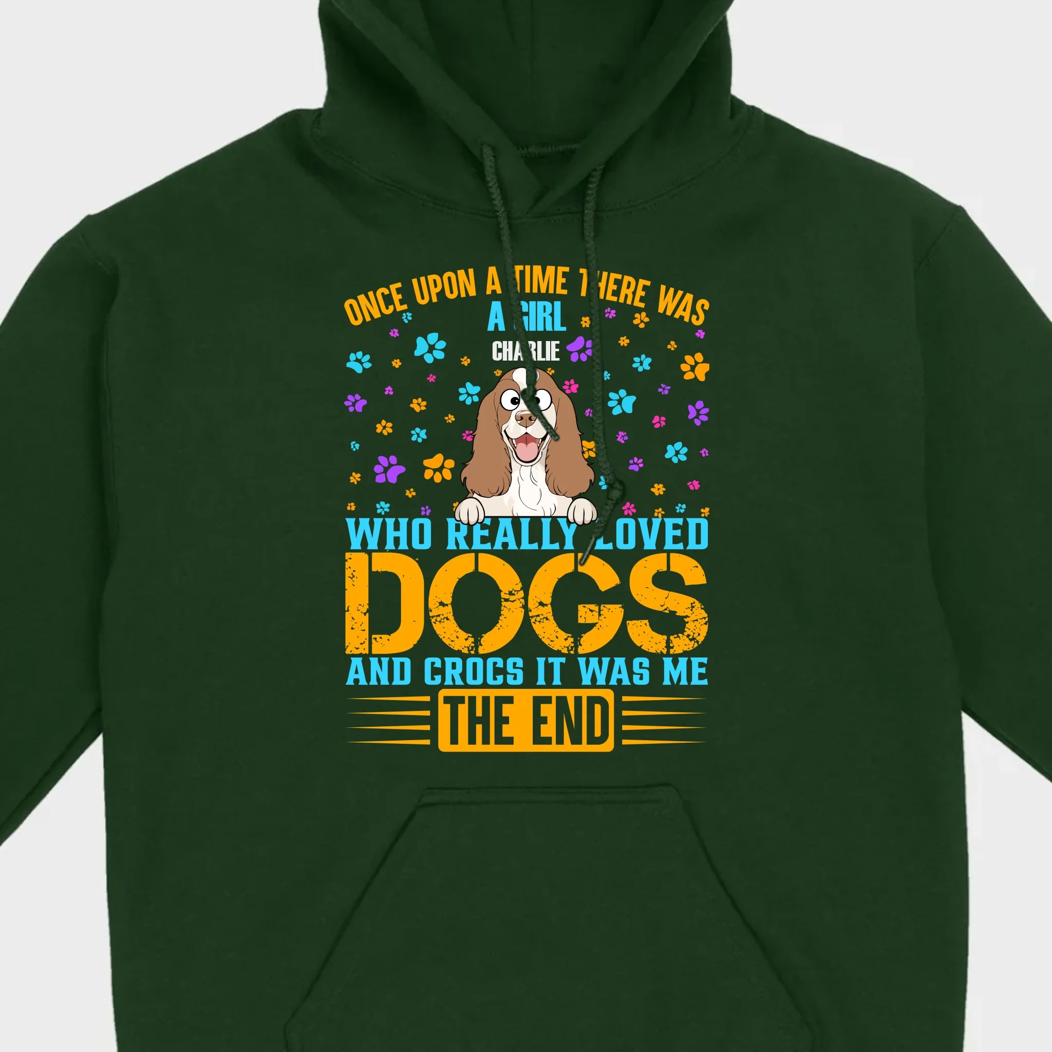 Custom Personalized Dog Shirts, Loved Dogs & Crocs Basic Tee - 89Prints