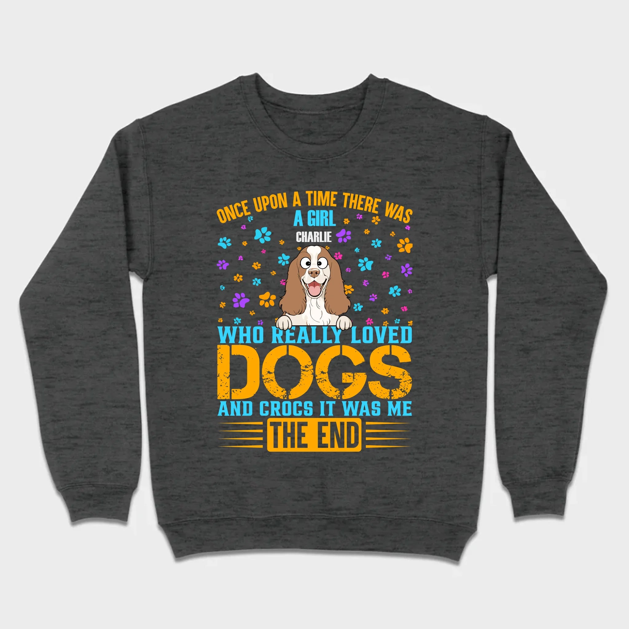 Custom Personalized Dog Shirts, Loved Dogs & Crocs Basic Tee - 89Prints