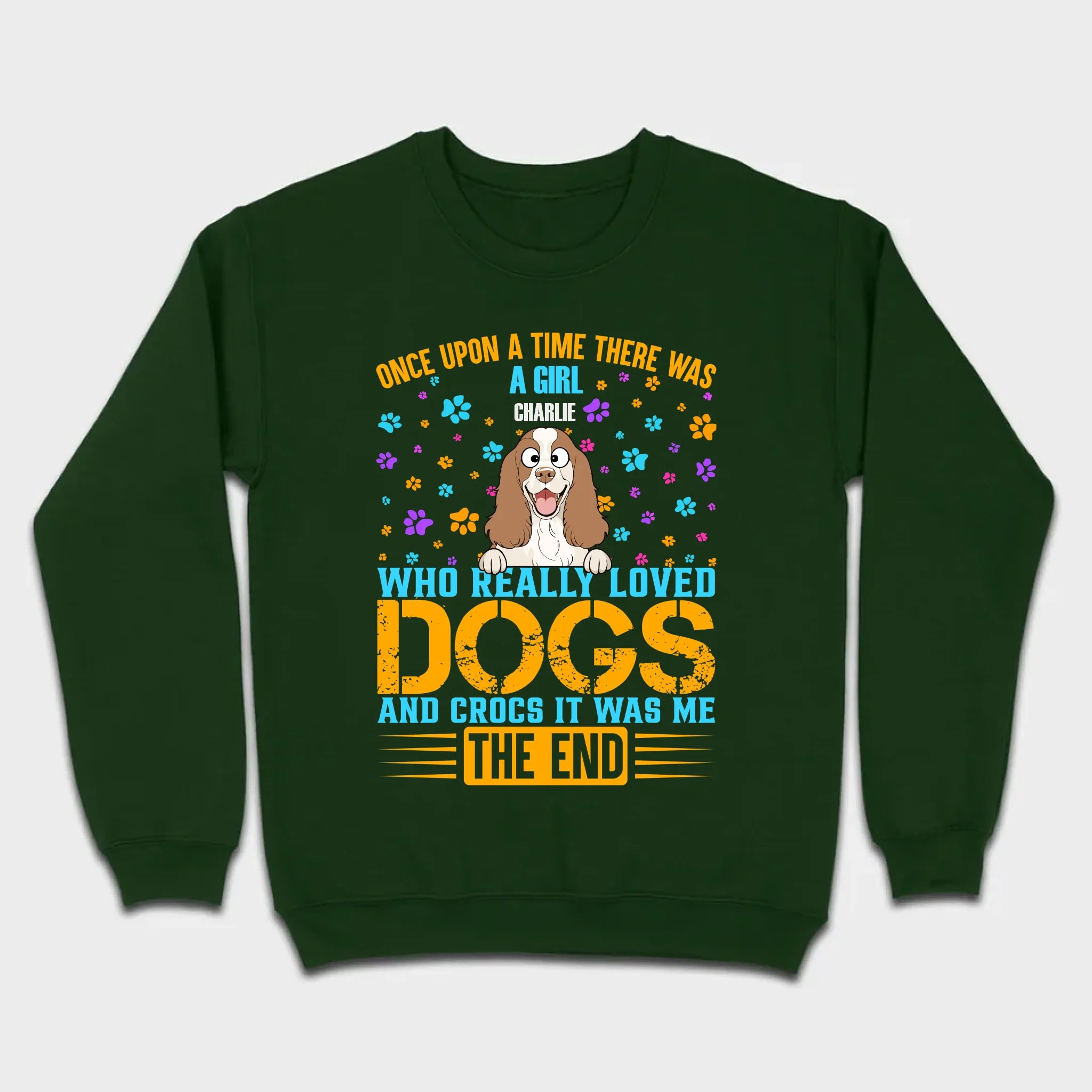 Custom Personalized Dog Shirts, Loved Dogs & Crocs Basic Tee - 89Prints