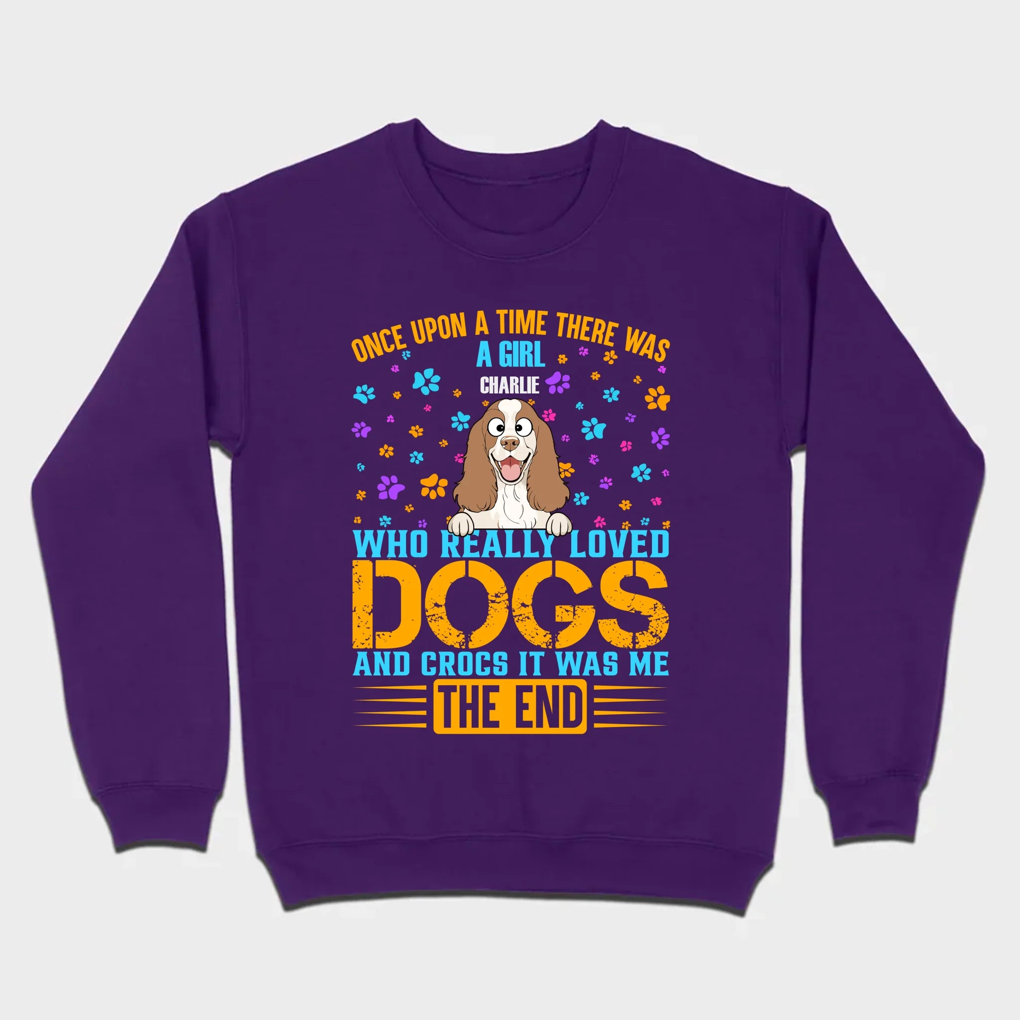 Custom Personalized Dog Shirts, Loved Dogs & Crocs Basic Tee - 89Prints
