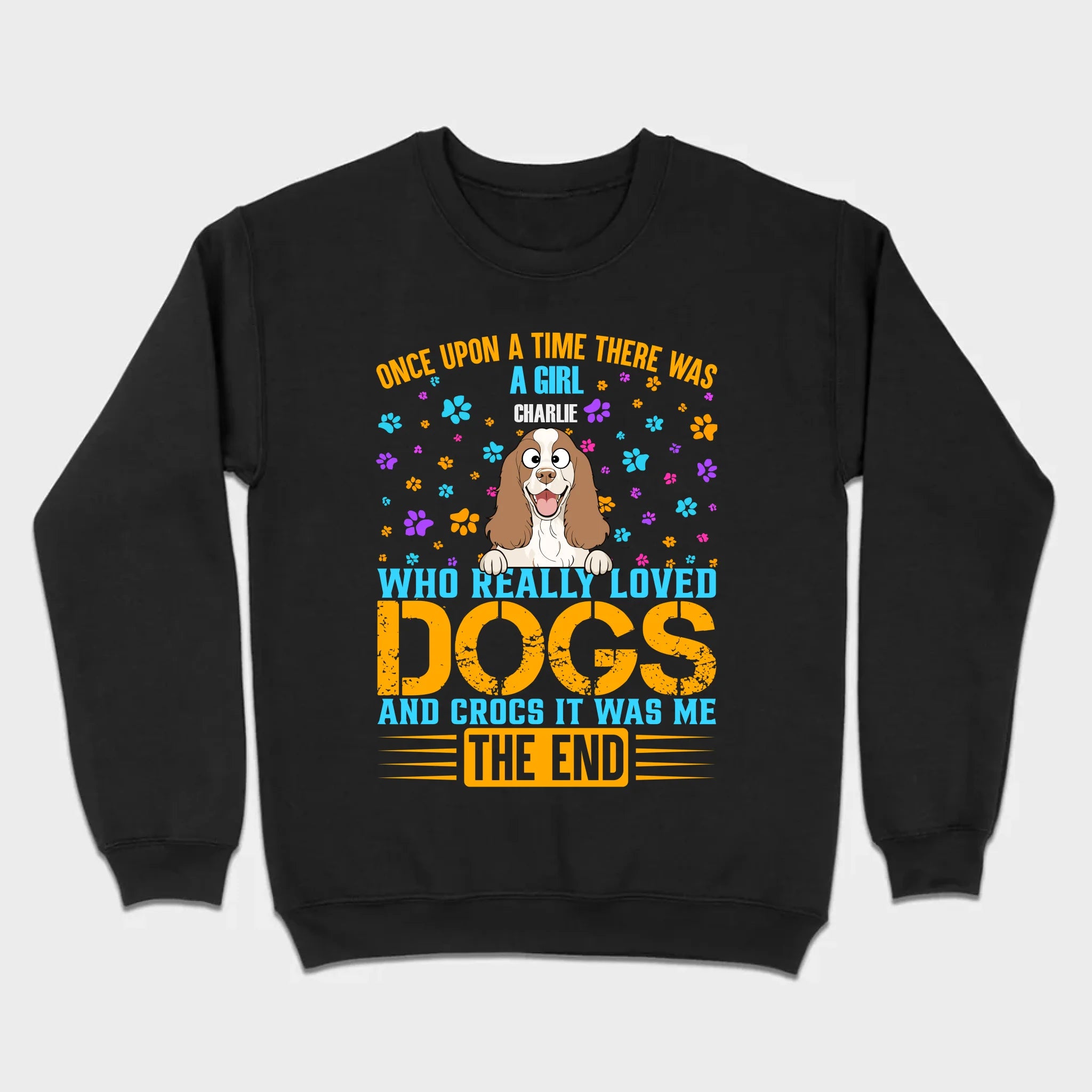 Custom Personalized Dog Shirts, Loved Dogs & Crocs Basic Tee - 89Prints