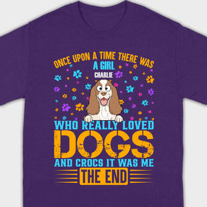 Custom Personalized Dog Shirts, Loved Dogs & Crocs Basic Tee - 89Prints