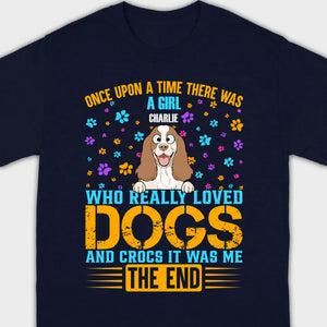 Custom Personalized Dog Shirts, Loved Dogs & Crocs Basic Tee - 89Prints