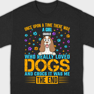 Custom Personalized Dog Shirts, Loved Dogs & Crocs Basic Tee - 89Prints