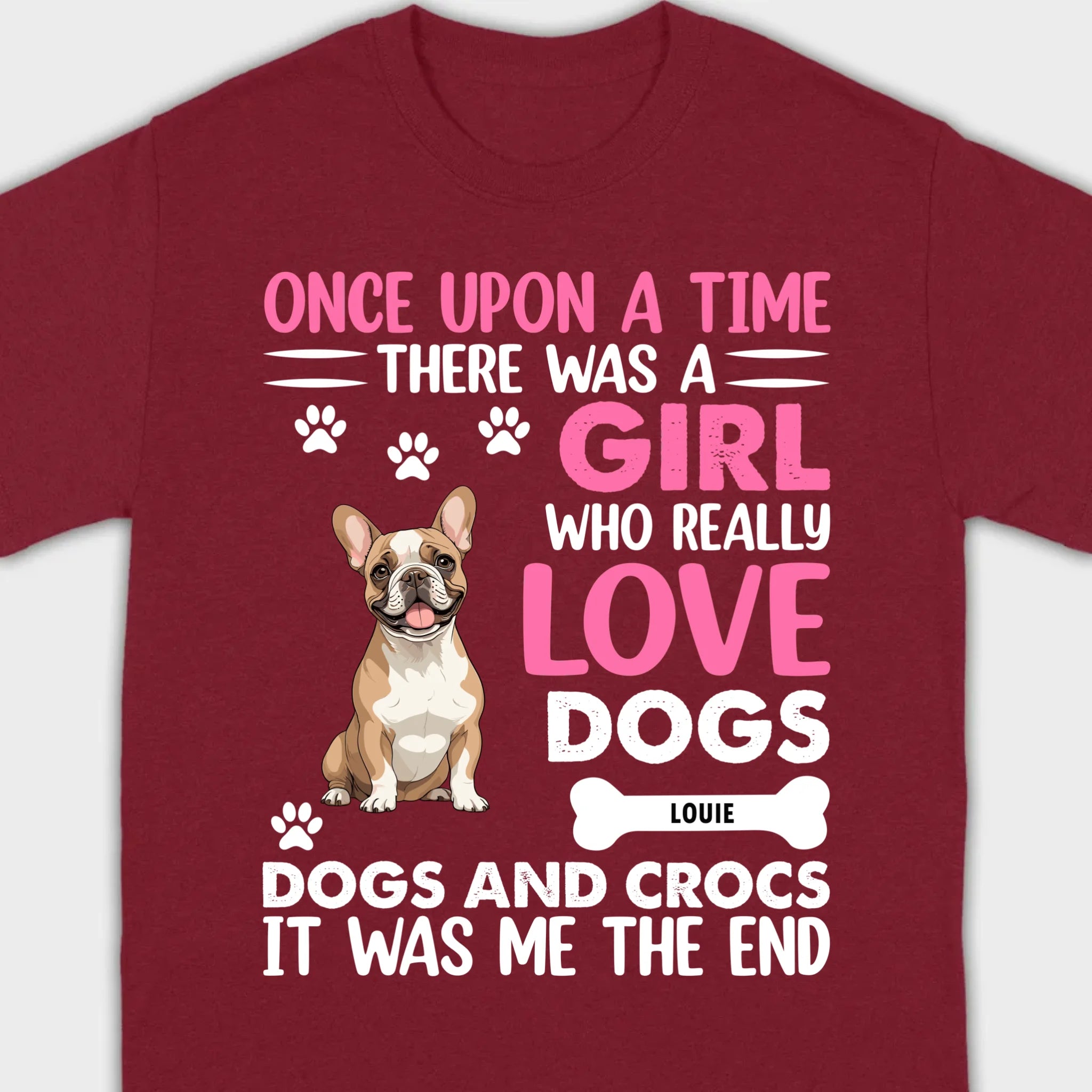 Personalized Dog Sweatshirts for Humans, Custom Breed Basic Tee - 89Prints