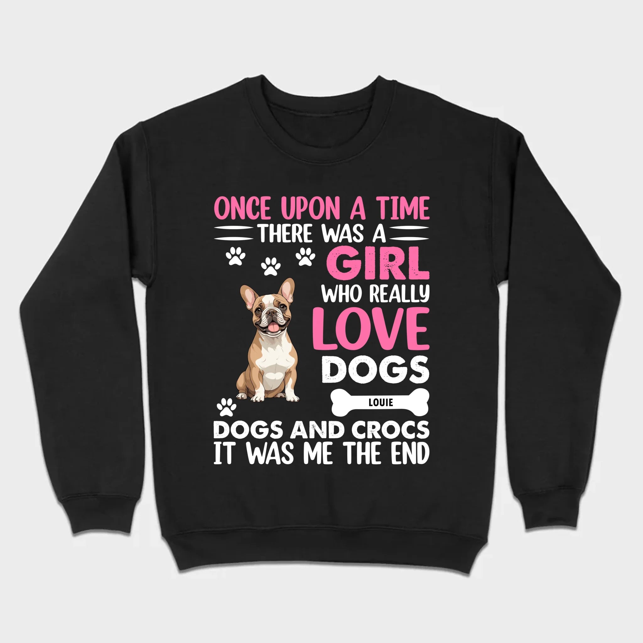 Personalized Dog Sweatshirts for Humans, Custom Breed Basic Tee - 89Prints