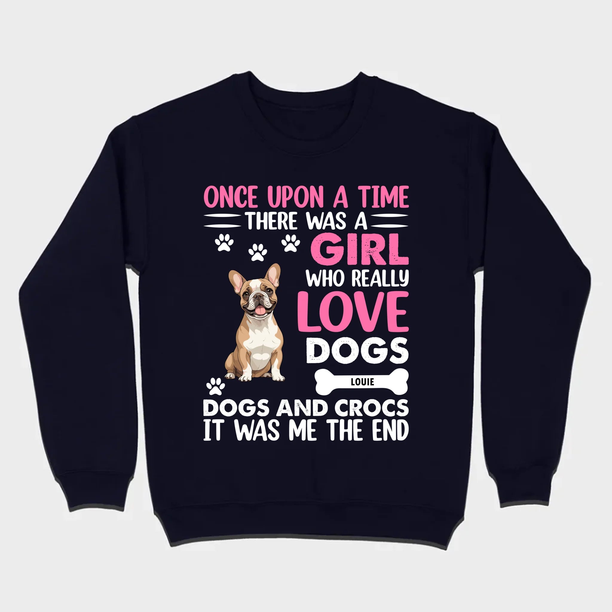 Personalized Dog Sweatshirts for Humans, Custom Breed Basic Tee - 89Prints