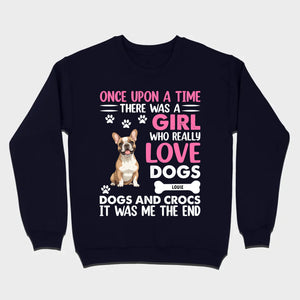 Personalized Dog Sweatshirts for Humans, Custom Breed Basic Tee - 89Prints