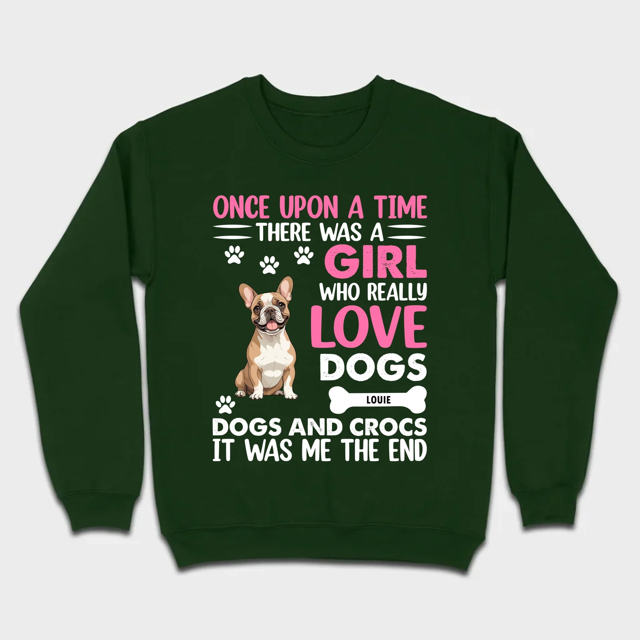 Personalized Dog Sweatshirts for Humans, Custom Breed Basic Tee - 89Prints