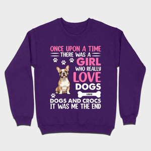 Personalized Dog Sweatshirts for Humans, Custom Breed Basic Tee - 89Prints