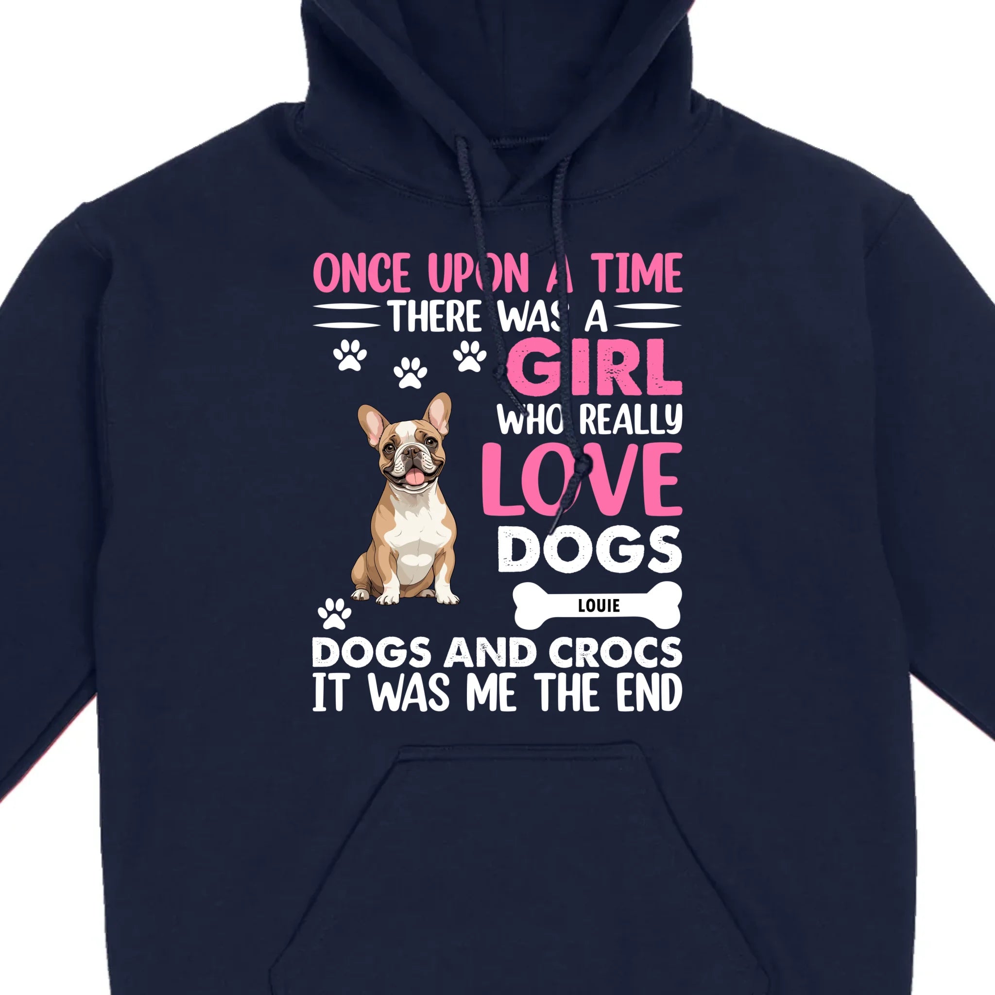 Personalized Dog Sweatshirts for Humans, Custom Breed Basic Tee - 89Prints