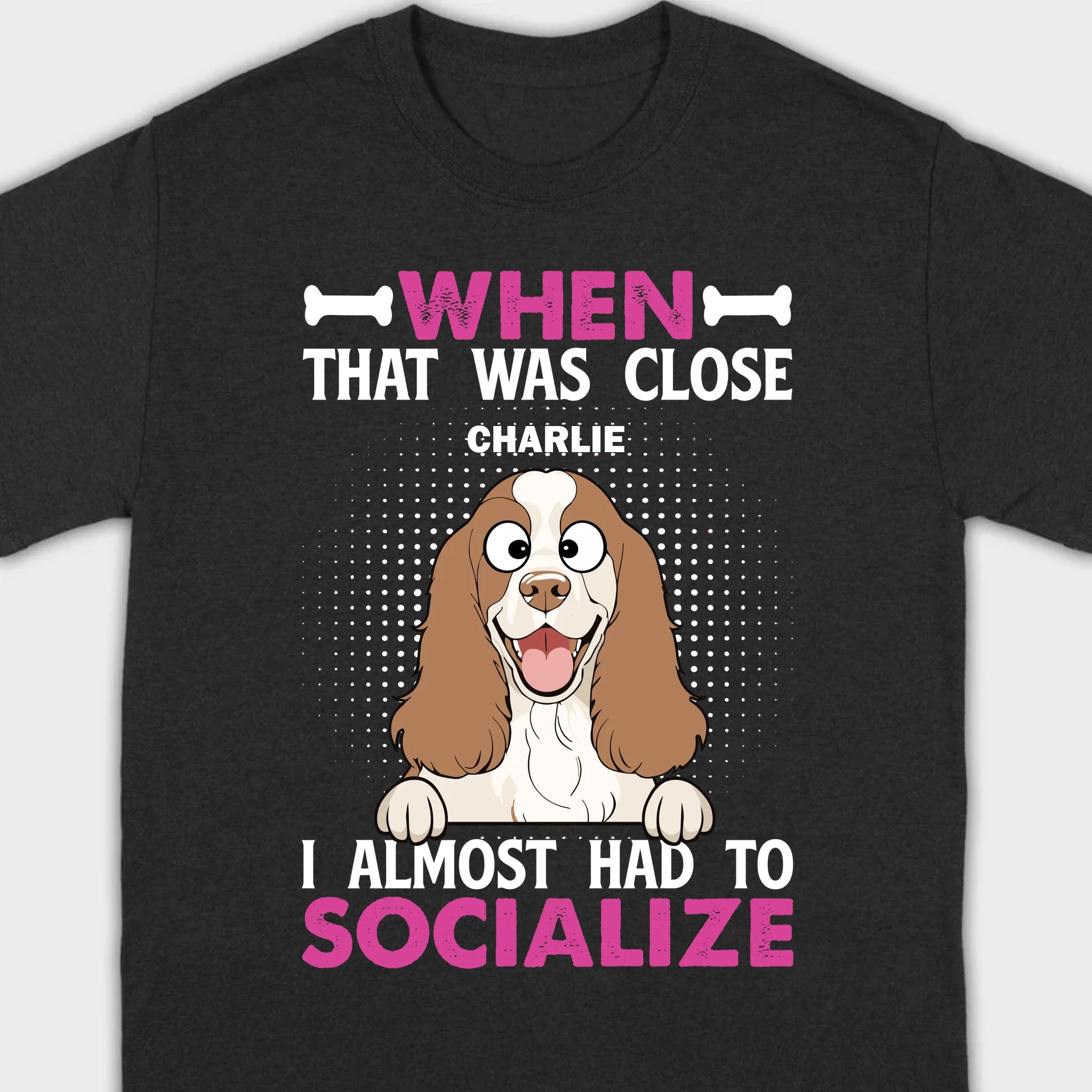 Dog-Themed Graphic Tees - Clothing for Pet Owners - 89Prints