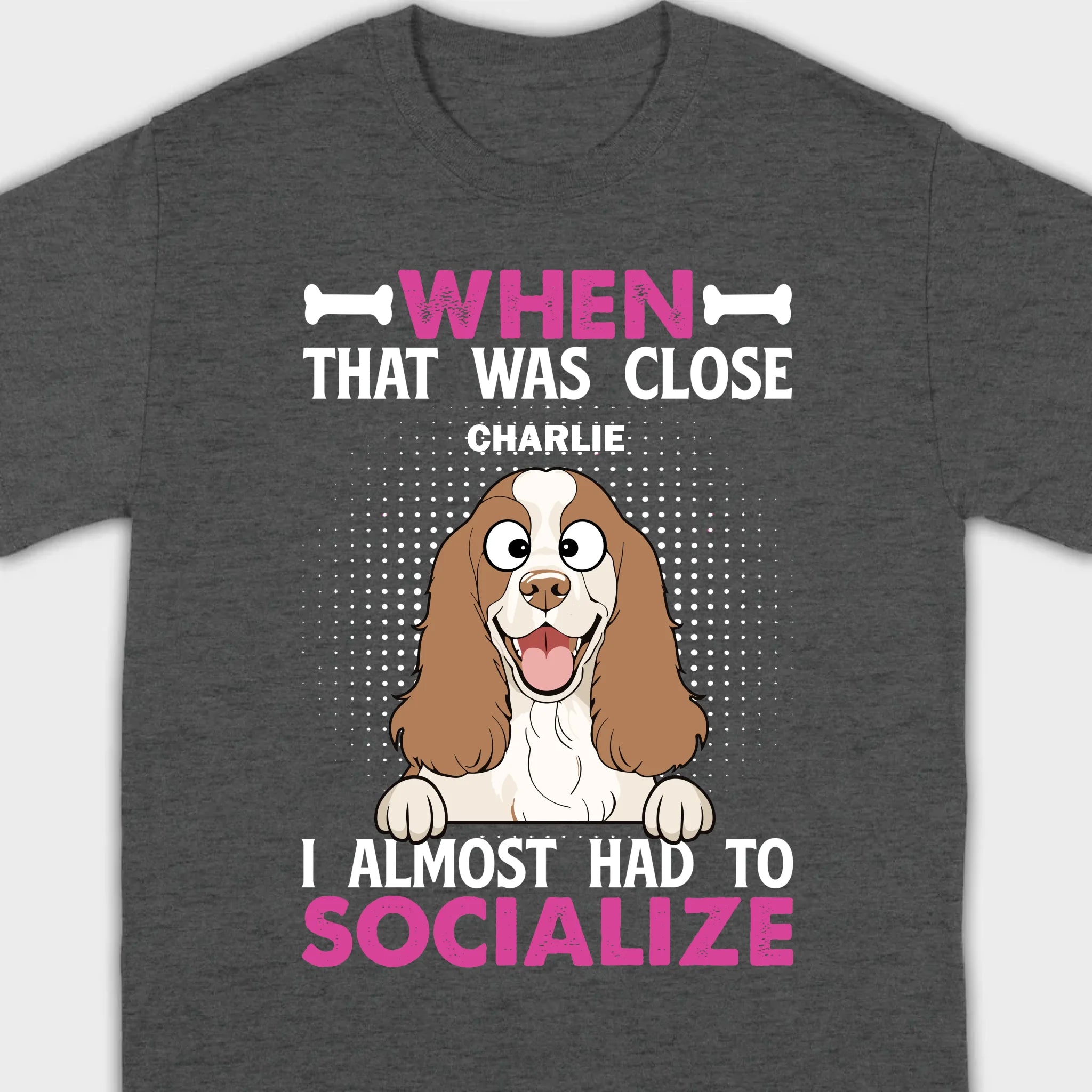 Dog-Themed Graphic Tees - Clothing for Pet Owners - 89Prints
