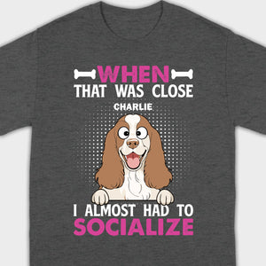 Dog-Themed Graphic Tees - Clothing for Pet Owners - 89Prints