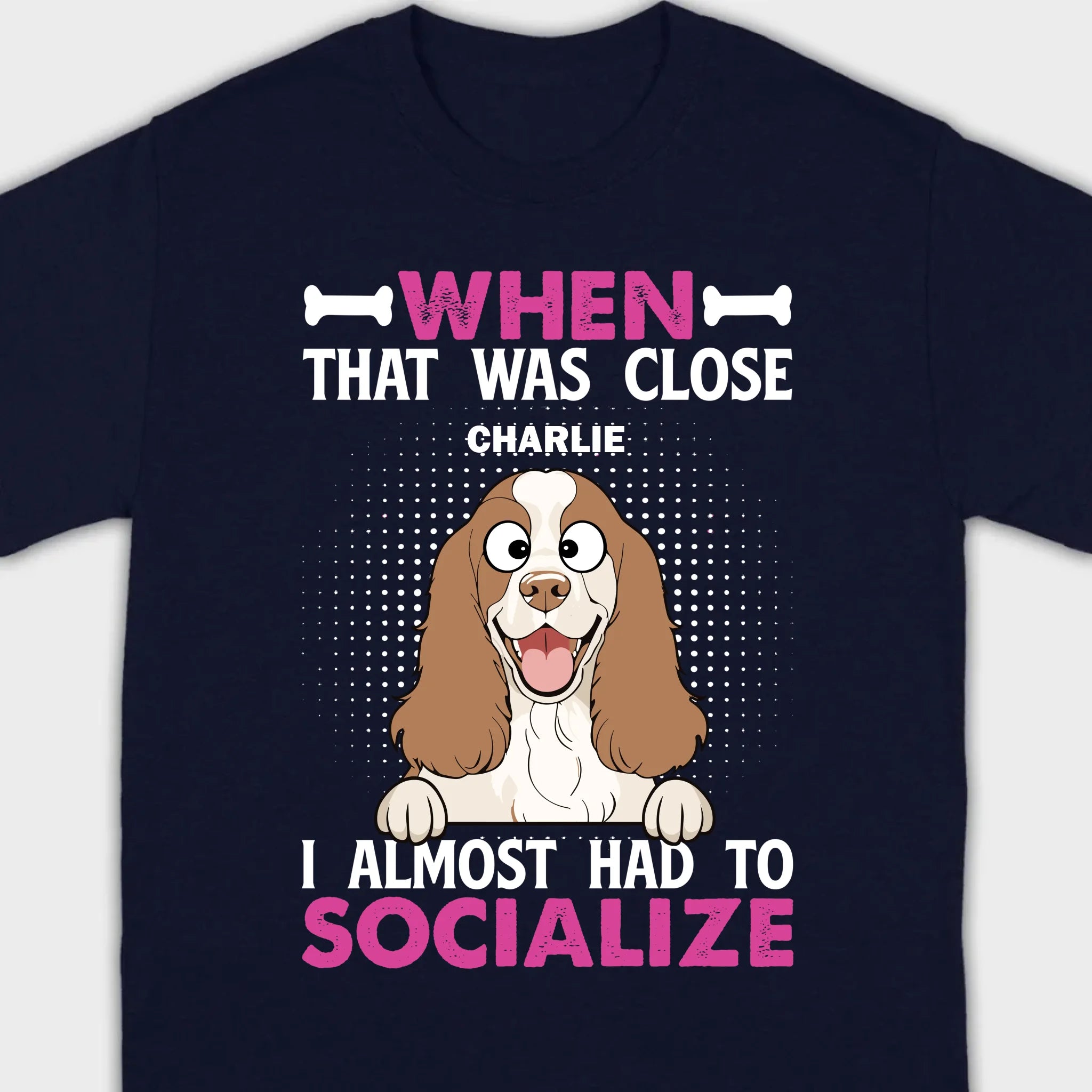 Dog-Themed Graphic Tees - Clothing for Pet Owners - 89Prints