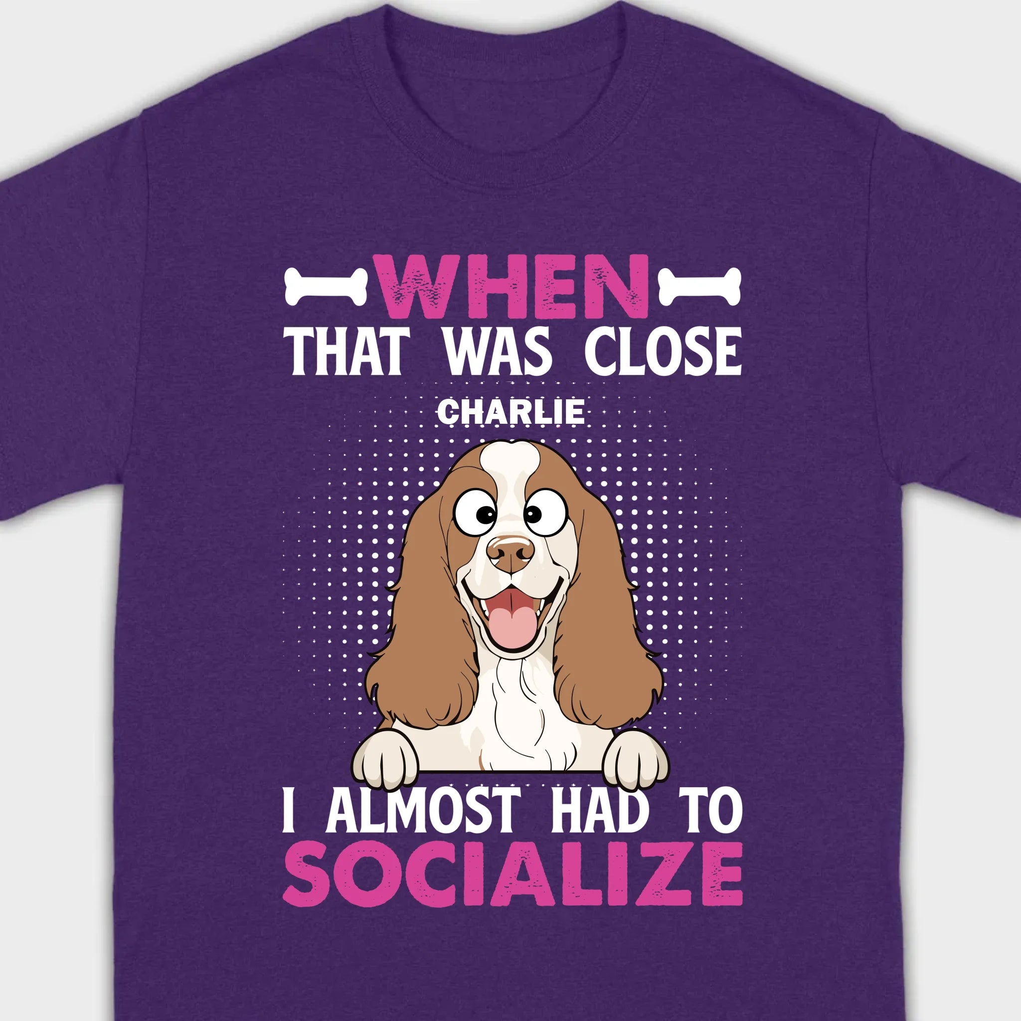 Dog-Themed Graphic Tees - Clothing for Pet Owners - 89Prints