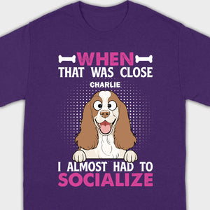 Dog-Themed Graphic Tees - Clothing for Pet Owners - 89Prints