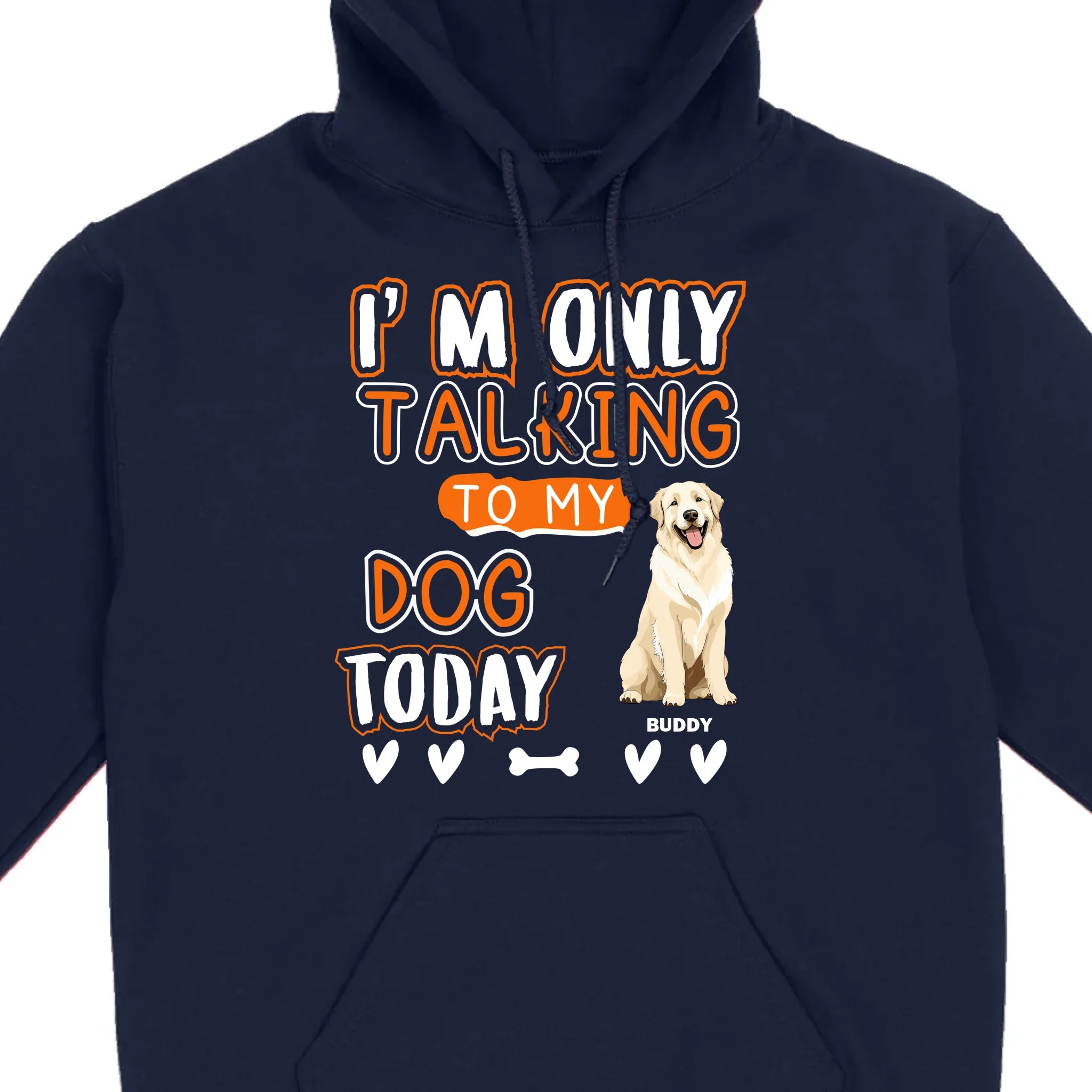 Custom Dog Lovers Shirt I'm Only Talking To My Dog Today - 89Prints Tee