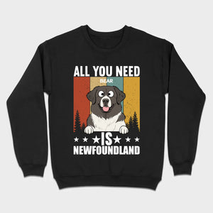 All You Need Is Dog Shirt - 89Prints Dog Lovers Tshirts