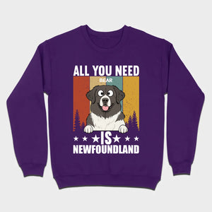 All You Need Is Dog Shirt - 89Prints Dog Lovers Tshirts