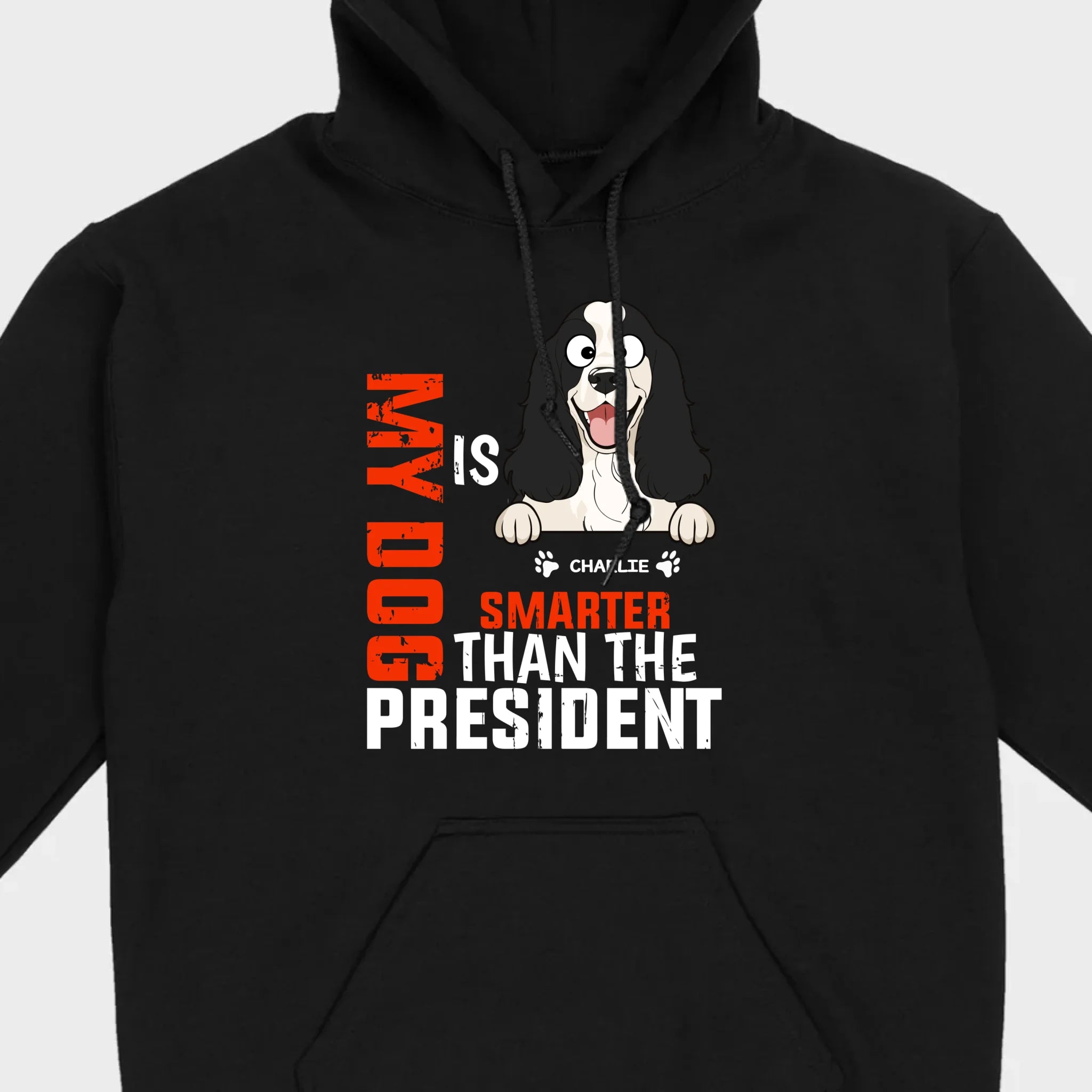 Funny Animal Lovers Shirt My Dog Is Smarter Than The President - 89Prints