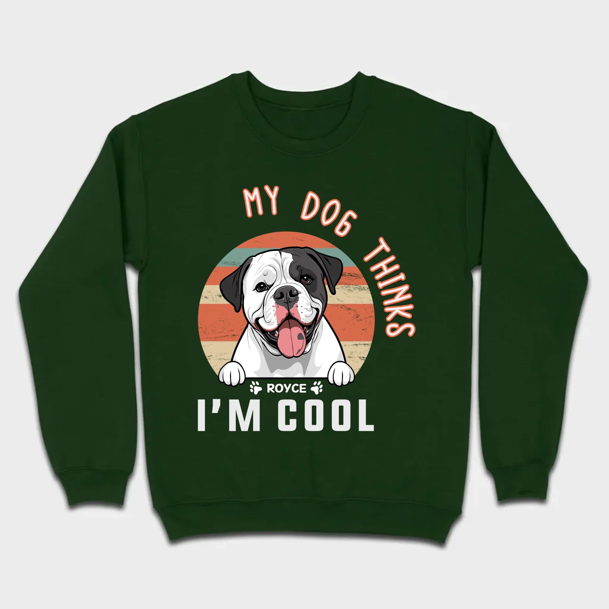 Animal Lovers T Shirts - My Dog Thinks I'm Cool - 89Prints Tee