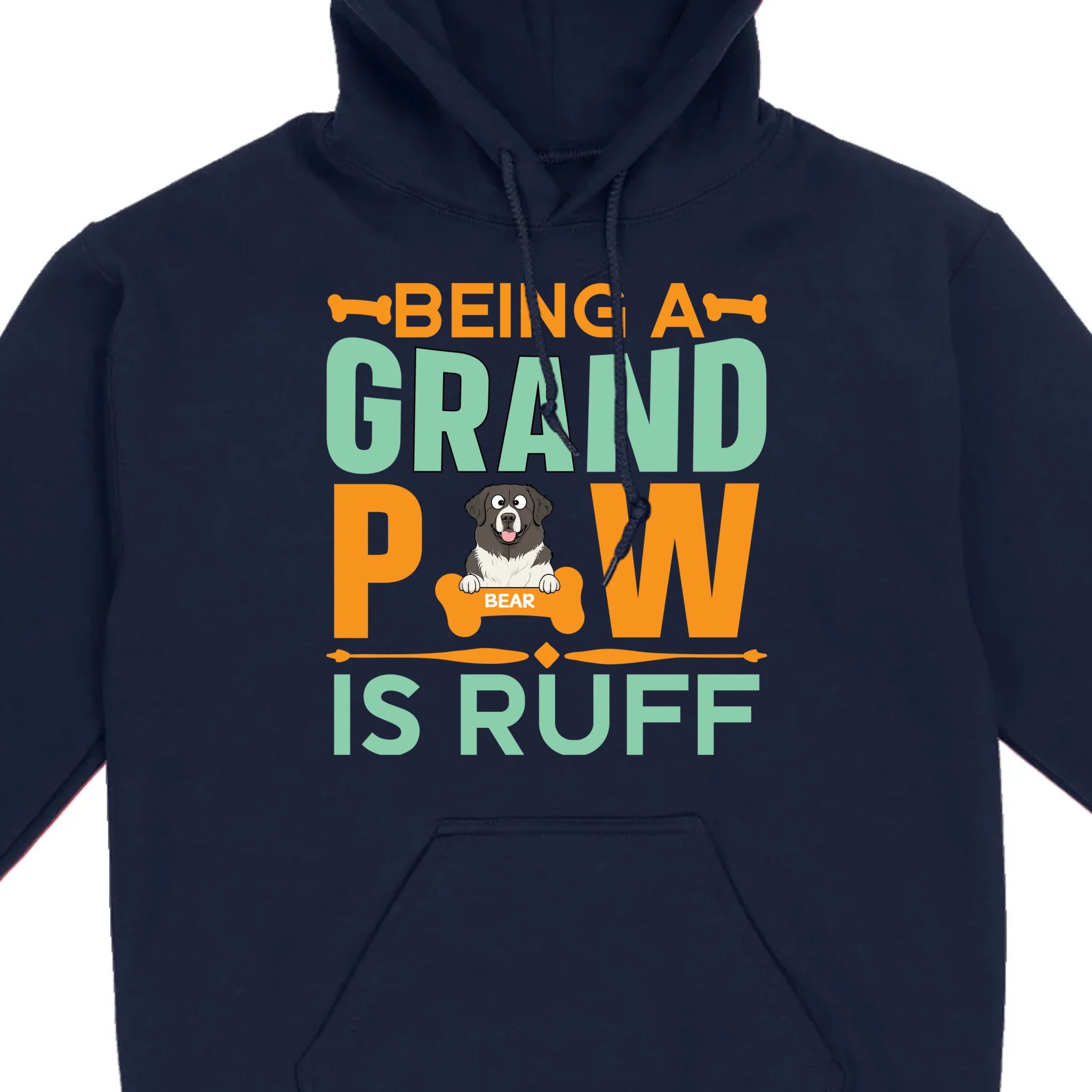 Personalized Shirts for Dog Lovers Being A Grand Paw Is Ruff - 89Prints
