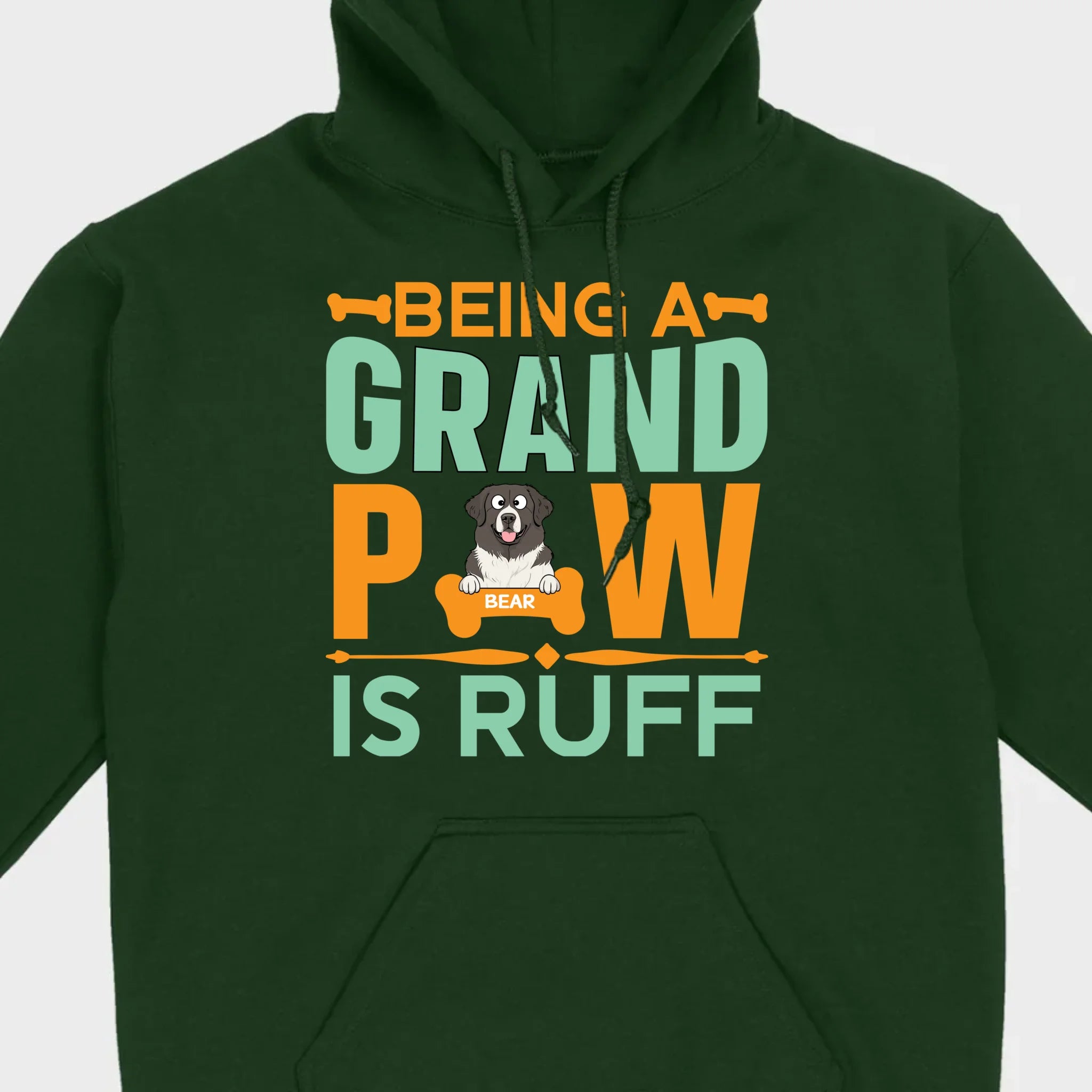 Personalized Shirts for Dog Lovers Being A Grand Paw Is Ruff - 89Prints