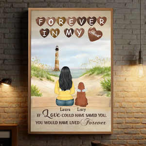 Personalized Pet Remembrance Art – Eternal Bond Dog Tribute – 89Prints