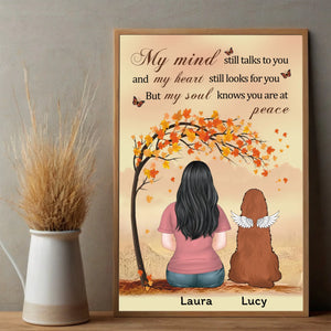 Custom Pet Loss Poster – In Loving Memory Dog Tribute – 89Prints