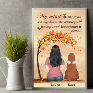 Custom Pet Loss Poster – In Loving Memory Dog Tribute – 89Prints