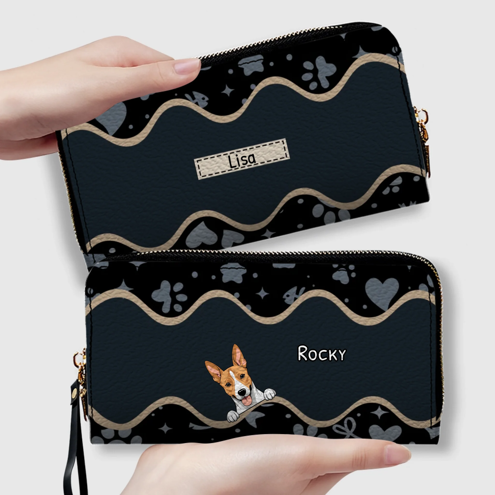 Wholesome Custom Pet Wallet – Personalized Gift for Pet Lovers | 89Prints