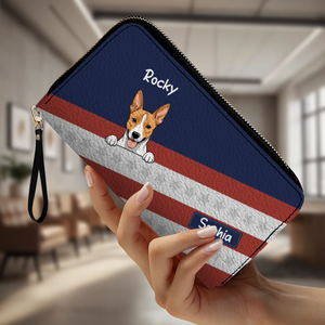Patriotic Wallet for US Pet Owners - Show Your Pride with Custom Artwork - 89Prints