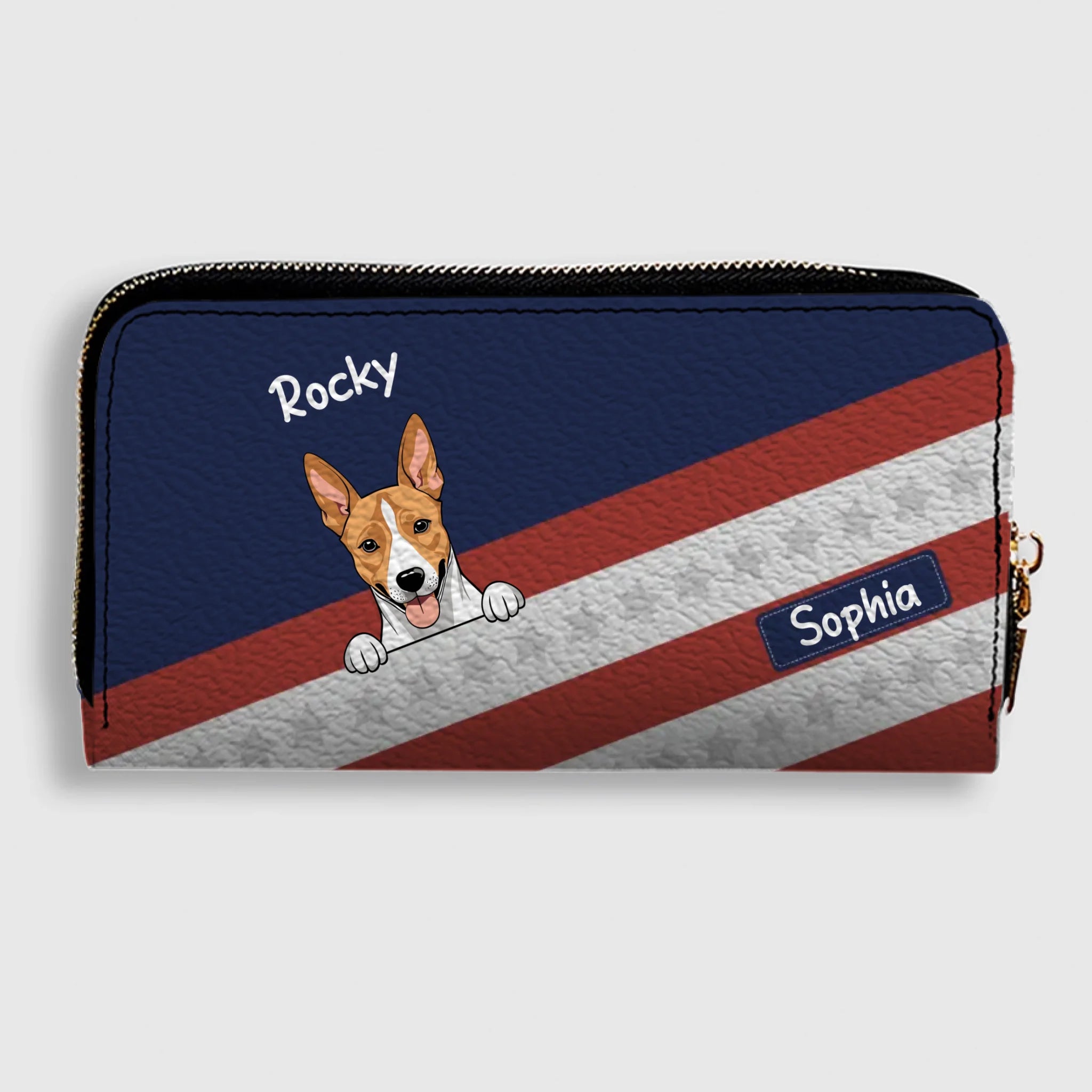 Patriotic Wallet for US Pet Owners - Show Your Pride with Custom Artwork - 89Prints