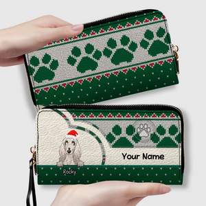 Holiday Surprise Leather Wallet – Custom Christmas Gift | 89Prints