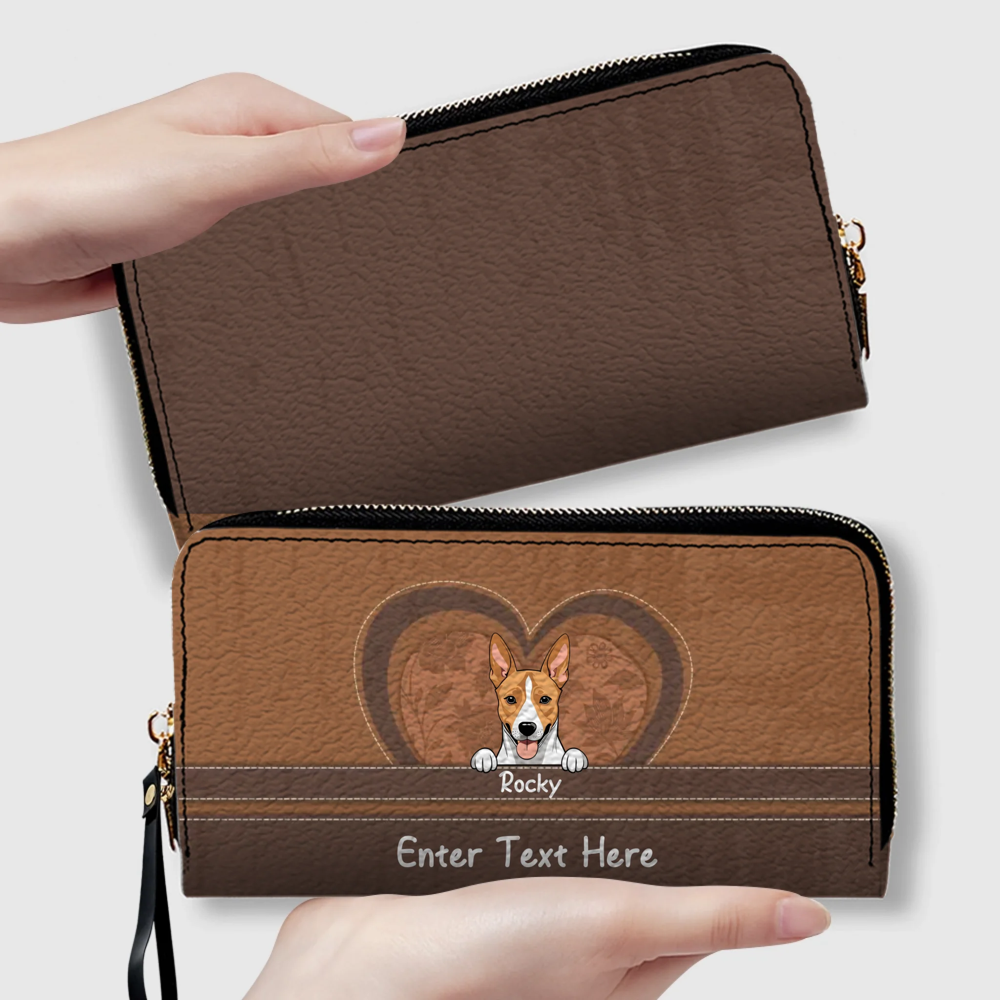 Customizable Long Wallets for Dog Moms & Pet Lovers | 89Prints