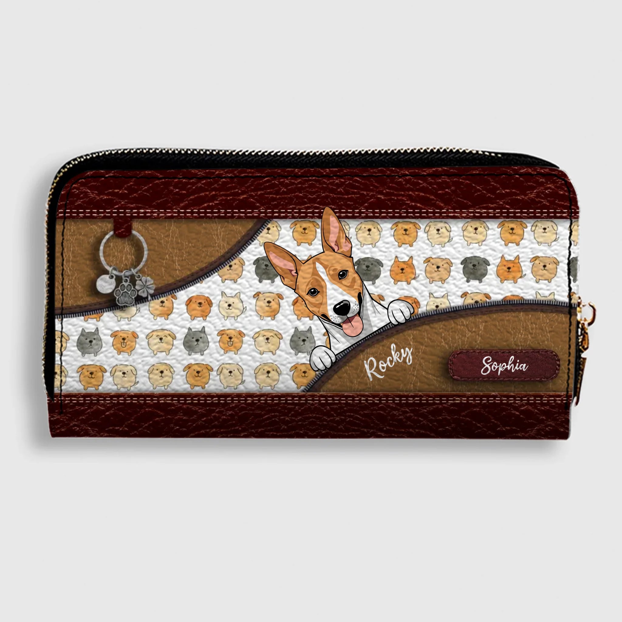 Custom Leather Wallet for Pet Lovers – Men & Women Gift - 89Prints
