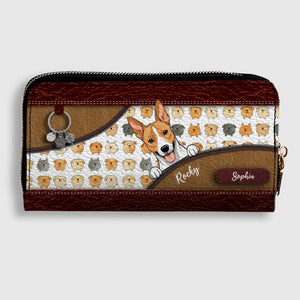 Custom Leather Wallet for Pet Lovers – Men & Women Gift - 89Prints