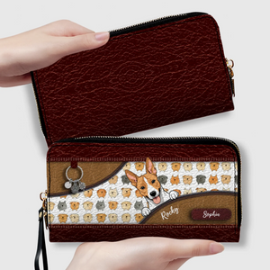 Custom Leather Wallet for Pet Lovers – Men & Women Gift - 89Prints