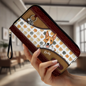 Custom Leather Wallet for Pet Lovers – Men & Women Gift - 89Prints