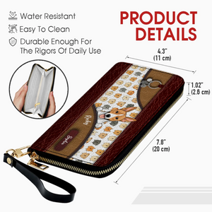 Custom Leather Wallet for Pet Lovers – Men & Women Gift - 89Prints