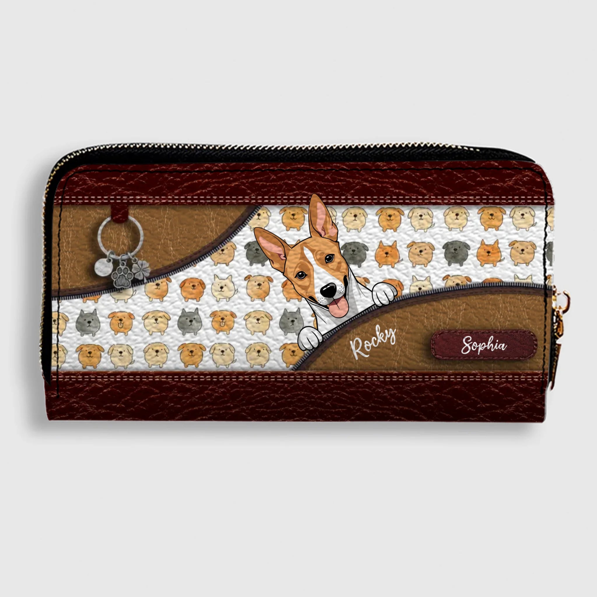 Custom Leather Wallet for Pet Lovers – Men & Women Gift - 89Prints