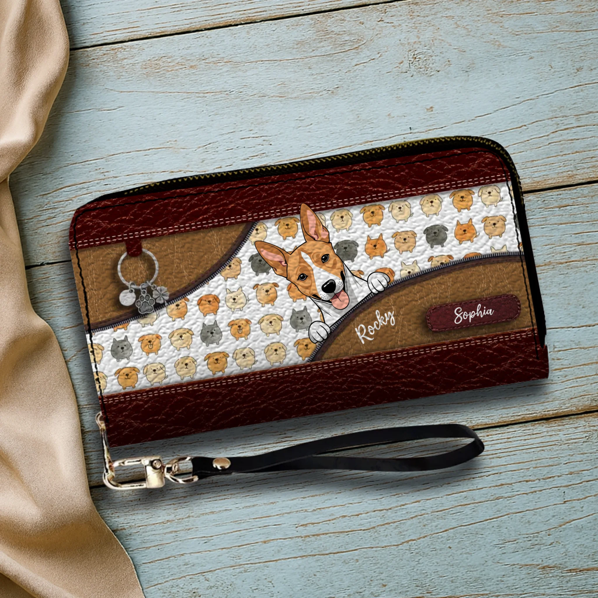Custom Leather Wallet for Pet Lovers – Men & Women Gift - 89Prints